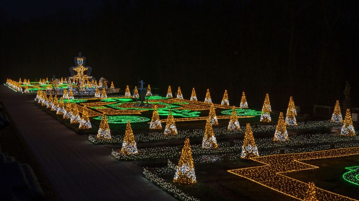 Królewski Ogród Światła w Pałacu Wilanów: Magiczna podróż przez światło i historię